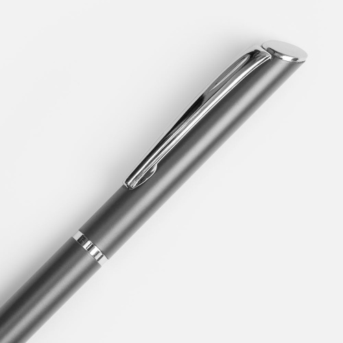 Ручка шариковая Ringa, серая фото 2 Ручка шариковая Ringa, серая фото 2