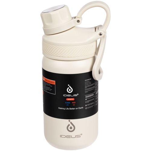 Термобутылка Fujisan 2.0, белая (молочная) фото 5