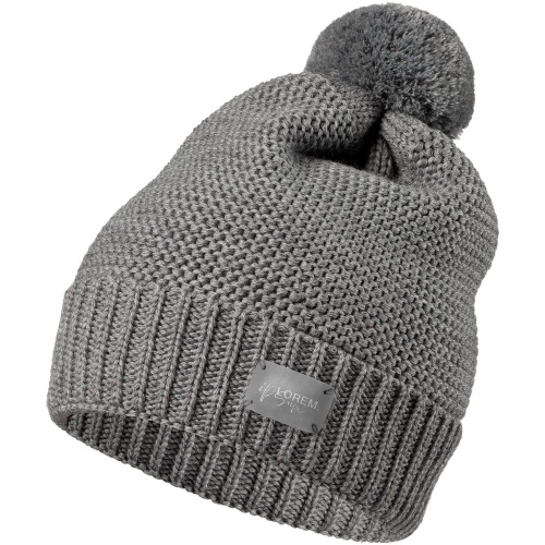 Шапка фактурная Brugge Grand Max, полушерсть