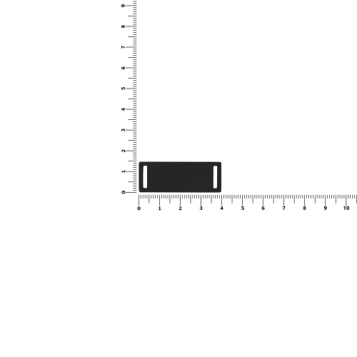 Лейбл из ПВХ Kova, черный фото 2