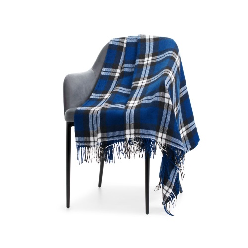 Плед «Валдай», синий фото 4