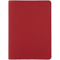 Обложка для паспорта Shall Simple, красный
