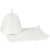 Набор для бани «Парилка», ver.2, белый