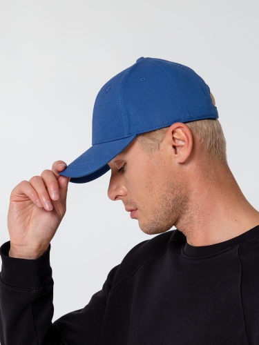 Бейсболка Hillside, синяя фото 4 Бейсболка Hillside, синяя фото 4