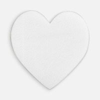 Наклейка тканевая Lunga Сor, M, белая