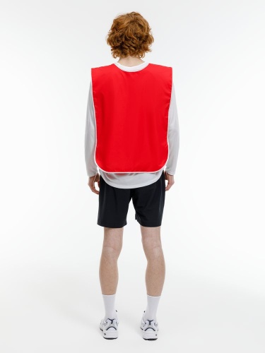 Манишка Member, красная с белым фото 3