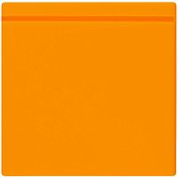 Лейбл из ПВХ Kare, оранжевый неон