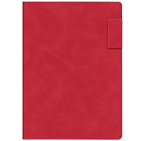 Ежедневник Lable Touch, недатированный, красный
