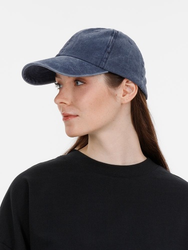 Бейсболка Berwi, темно-синяя фото 4 Бейсболка Berwi, темно-синяя фото 4