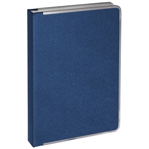 Ежедневник Frame Metal, недатированный, синий фото 2