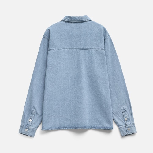 Куртка джинсовая O3, голубая фото 2