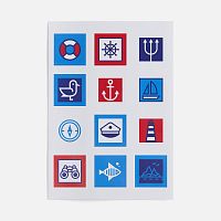 Стикерпак бумажный Industry, море