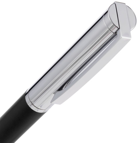 Ручка шариковая Eyeshot Soft Touch, черная фото 2