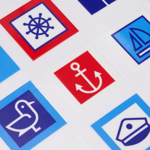 Стикерпак UV-DTF Industry, море фото 3