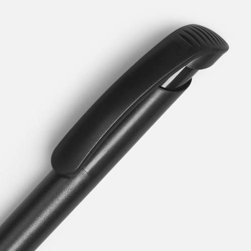 Ручка шариковая Clear Solid, черная фото 4