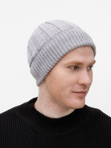 Шапка Bellish, светло-серый меланж фото 2 Шапка Bellish, светло-серый меланж фото 2