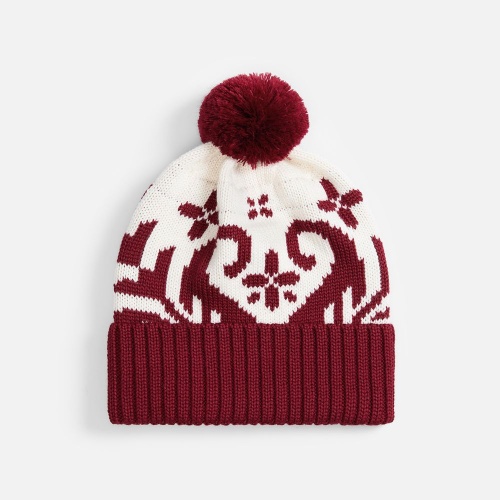 Шапка Wintertude, красная с белым Шапка Wintertude, красная с белым