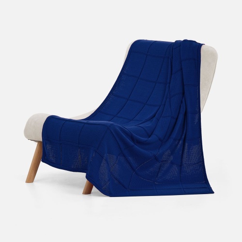 Плед Chainfield, темно-синий (кобальт) фото 2