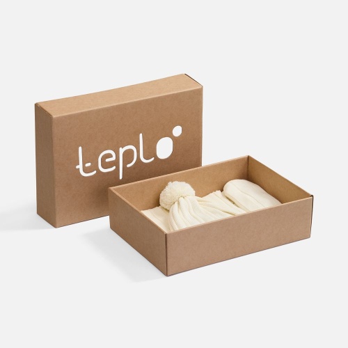 Набор Knit Beat, белый (молочный) фото 2 Набор Knit Beat, белый (молочный) фото 2