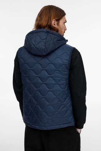 Жилет унисекс Tarnaby, темно-синий фото 5