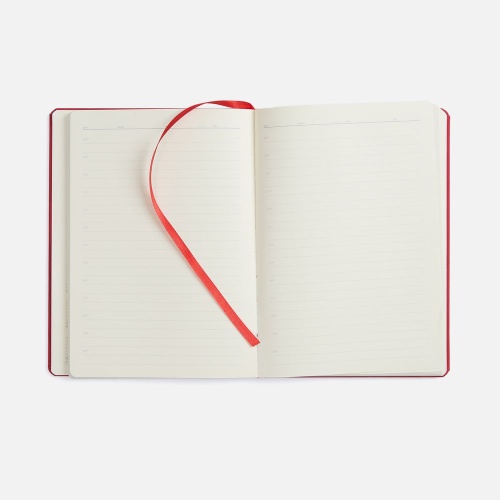 Ежедневник Urban Metal, недатированный, красный фото 3