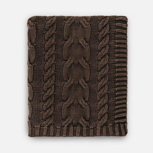 Плед Hygge, коричневый Плед Hygge, коричневый