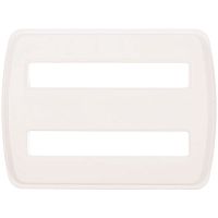 Пряжка — регулятор ремня Fermo, белая