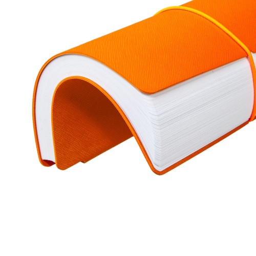 Ежедневник Flexpen Bright, недатированный, оранжевый фото 3