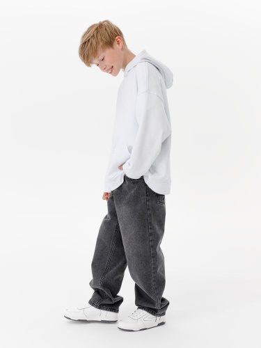 Худи детское оверсайз Houdini, белое фото 4