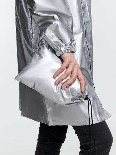 Дождевик Palladio Pockets, серебристый фото 4 Дождевик Palladio Pockets, серебристый фото 4