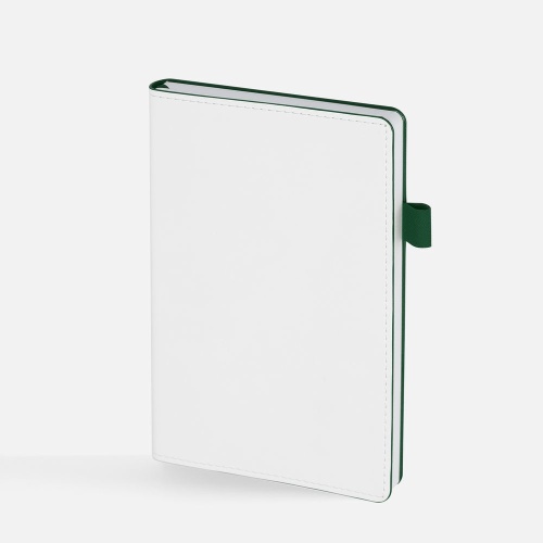 Ежедневник White Shall, недатированный, бело-зеленый фото 2 Ежедневник White Shall, недатированный, бело-зеленый фото 2