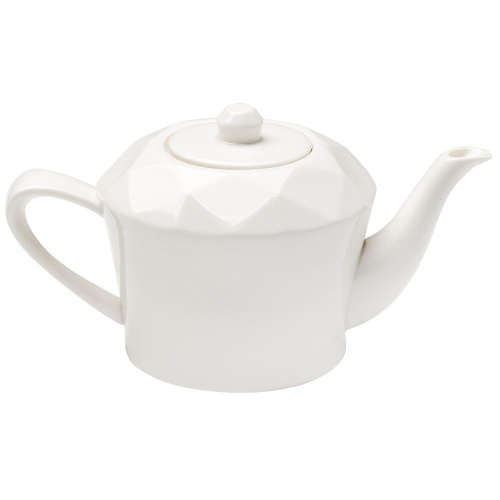 Чайник Diamante Bianco, белый фото 2