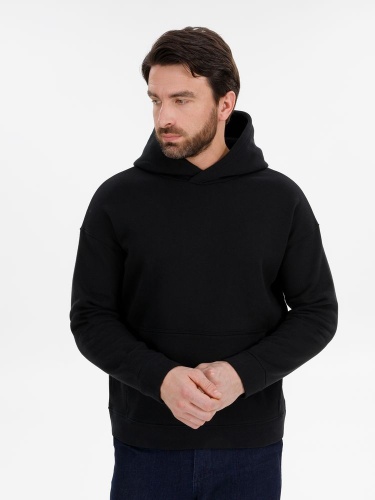 Худи оверсайз унисекс Snuggie, черное