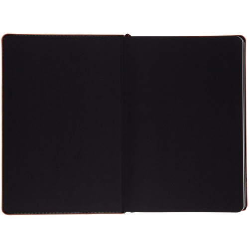 Ежедневник Alanis, недатированный, черный с красным фото 4 Ежедневник Alanis, недатированный, черный с красным фото 4