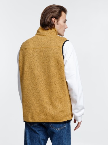 Жилет унисекс Gotland, горчичный фото 4 Жилет унисекс Gotland, горчичный фото 4