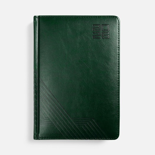 Ежедневник Faro, датированный, темно-зеленый фото 2