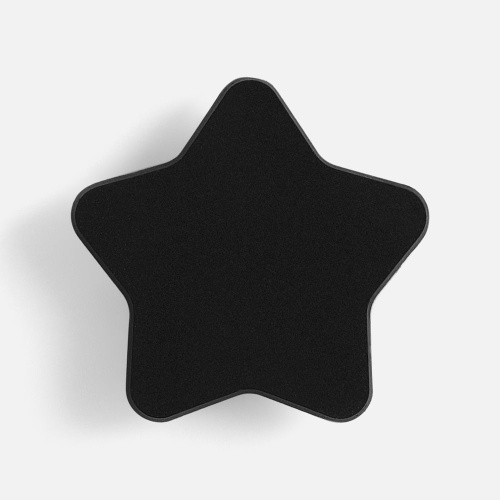 Джибитс из ПВХ «Звезда», черный фото 2