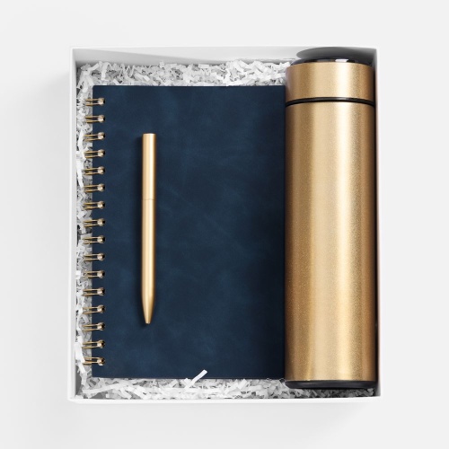 Набор Spiral Gold, синий фото 2