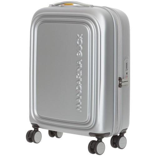 Чемодан Logoduck S, серебристый Чемодан Logoduck S, серебристый
