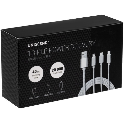 Кабель Triple Power Delivery в футляре фото 7