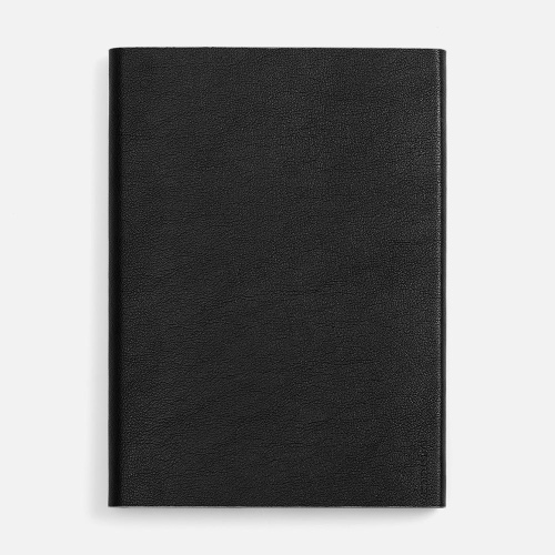 Ежедневник Petrus Flap, недатированный, черный фото 3