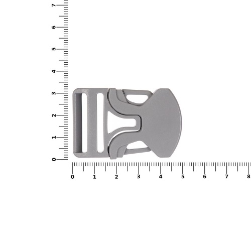 Застежка-пряжка односторонняя Triden, серый фото 2 Застежка-пряжка односторонняя Triden, серый фото 2