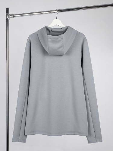 Худи унисекс Begi, серое фото 2 Худи унисекс Begi, серое фото 2