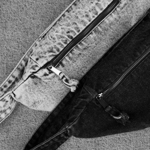 Поясная сумка W6, черная фото 2