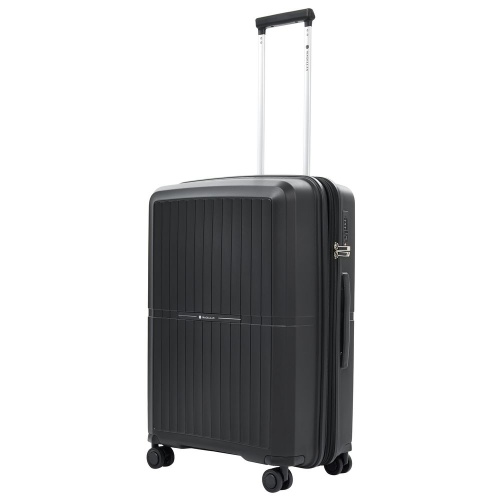 Чемодан Santiago M, черный фото 2 Чемодан Santiago M, черный фото 2