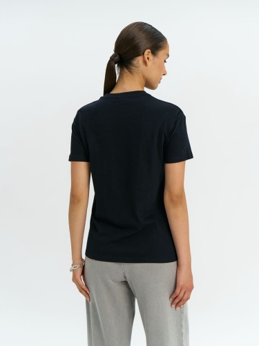 Футболка унисекс Regent 150, темный хаки фото 4