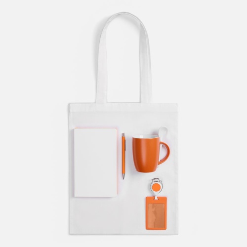 Набор Welcome Pack, оранжевый с белым фото 3