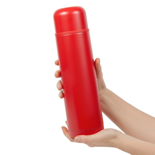 Термос Relaxika 1000, красный фото 3