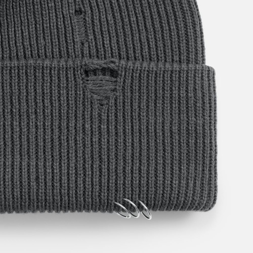 Шапка Ribelle, темно-серая фото 2