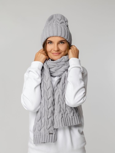 Шарф Loren, серый фото 8 Шарф Loren, серый фото 8